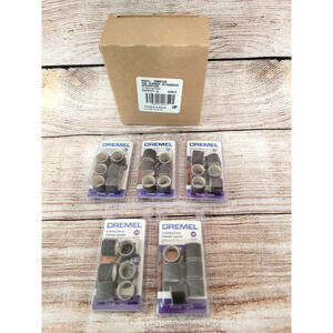 Dremel 432 Sanding Bands - 1/2 x 1/2 inch 120 Grit New OEM Lot Of 5 (32 Pieces)